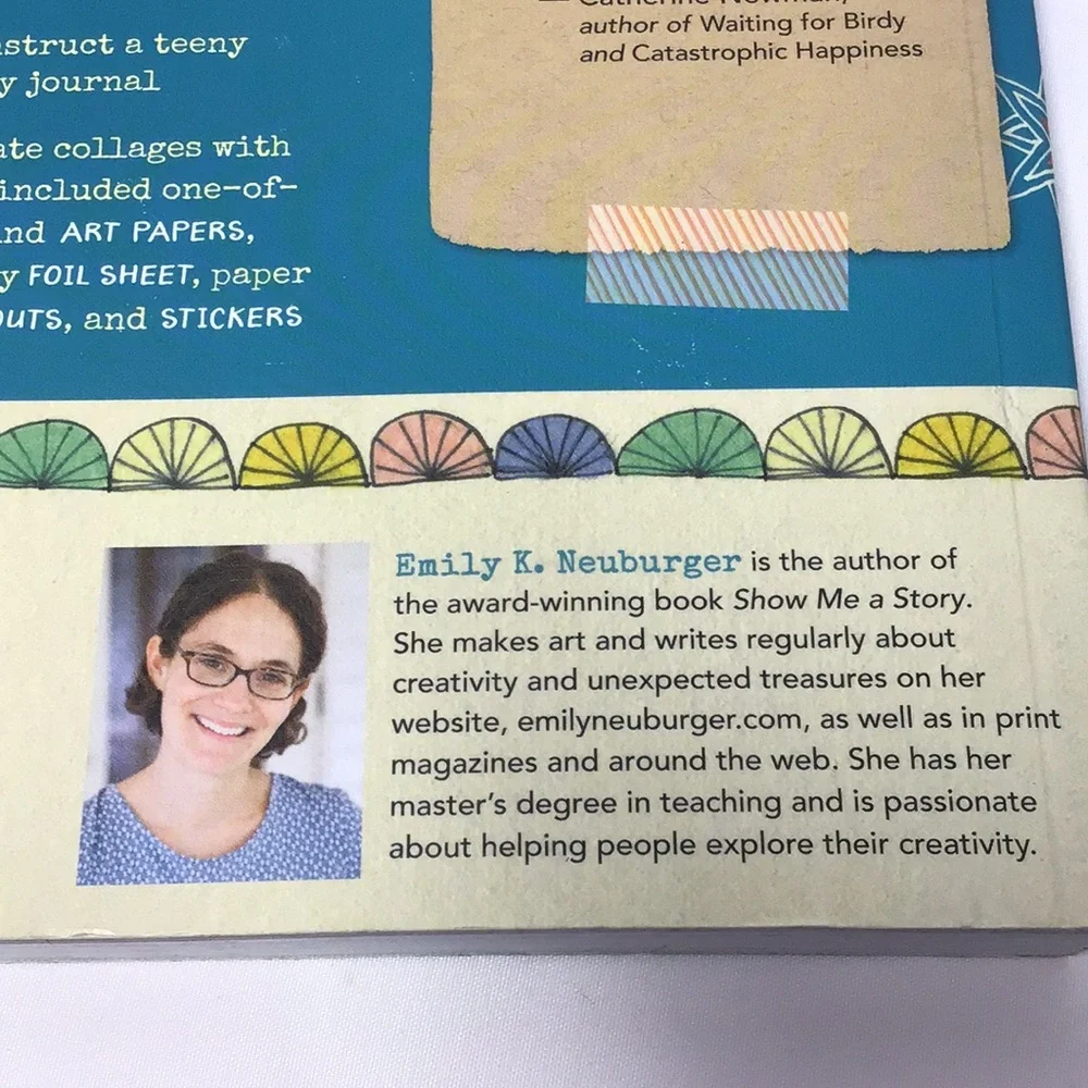 Journal Sparks Creativity Book - inspiration plus stickers & collage papers FUN! - Picture 8 of 16